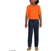 image:imageLands End Kids School Uniform Polo  100 Cotton Comfort that Lasts All Year EasyCare Short SleeveOrange Spice