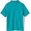 image:imageLands End Kids School Uniform Polo  100 Cotton Comfort that Lasts All Year EasyCare Short SleeveTeal Breeze