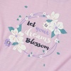 image:imageLands End Kids Short Sleeve Top and Jogger Bottom Pajama SetPurple Graze Ditsy Floral