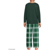 image:imageLands End Kids Soft Jersey Pocket Sleep Top  UltraSoft Cotton Blend TagFree Cozy Fit Fun for Bedtime ComfortEmerald Plaid