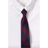 image:imageLands End Kids Stripe To Be Tied TieClassic NavyDark Crimson