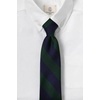 image:imageLands End Kids Stripe To Be Tied TieEvergreenClassic Navy Stripe