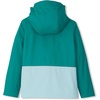 image:imageLands End Kids Water Resistant Hooded Slicker Rain JacketDeep GreenLight Blue