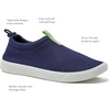 image:imageLands End Kids Water Shoes Boys and Girls Water Shoes for Kids Quick Dry Slip On Aqua Swim Shoes for Kids Pool or Beach Purple Tie Dye or Navy Blue Size 1 Little Kid to 7 Big Kid YouthDeep Sea NavyLime Jade