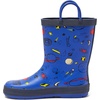 image:imageLands End Kids Waterproof Rain BootsBlue Outer Space