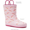 image:imageLands End Kids Waterproof Rain BootsPink Rainbows