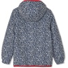 image:imageLands End Kids Waterproof Rain JacketNavyWhite Ditsy Floral