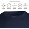 image:imageLands End Mens Long Sleeve Uniform TShirtClassic Navy