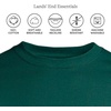 image:imageLands End Mens Long Sleeve Uniform TShirtEvergreen
