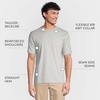 image:imageLands End Mens Short Sleeve Uniform TShirtGray Heather