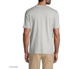 image:imageLands End Mens Short Sleeve Uniform TShirtGray Heather