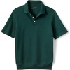 image:imageLands End School Uniform Big Kids Short Sleeve Banded Bottom Polo ShirtEvergreen