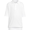 image:imageLands End School Uniform Big Kids Short Sleeve Banded Bottom Polo ShirtWhite