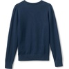 image:imageLands End School Uniform Boys Cotton Modal Fine Gauge VNeck SweaterClassic Navy