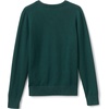 image:imageLands End School Uniform Boys Cotton Modal Fine Gauge VNeck SweaterEvergreen