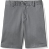 image:imageLands End School Uniform Boys Plain Front Blend Chino ShortsArctic Gray