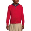 image:imageLands End School Uniform Girls Cotton Modal Cardigan SweaterRed