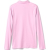 image:imageLands End School Uniform Girls Long Sleeve Feminine Fit Interlock Polo ShirtIce Pink
