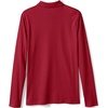 image:imageLands End School Uniform Girls Long Sleeve Feminine Fit Interlock Polo ShirtRed