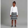 image:imageLands End School Uniform Girls Long Sleeve Feminine Fit Interlock Polo ShirtWhite