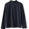 image:imageLands End School Uniform Girls Long Sleeve Feminine Fit Rapid Dry Polo ShirtBlack