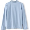 image:imageLands End School Uniform Girls Long Sleeve Feminine Fit Rapid Dry Polo ShirtBlue