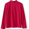image:imageLands End School Uniform Girls Long Sleeve Feminine Fit Rapid Dry Polo ShirtRed