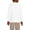 image:imageLands End School Uniform Girls Long Sleeve Feminine Fit Rapid Dry Polo ShirtWhite
