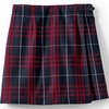 image:imageLands End School Uniform Girls Plaid A Line Tab Skort Top of KneeClassic Navy Large Plaid