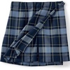 image:imageLands End School Uniform Girls Plaid A Line Tab Skort Top of KneeClassic Navy Plaid