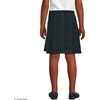 image:imageLands End School Uniform Girls Plaid A Line Tab Skort Top of KneeClassic NavyEvergreen Plaid