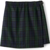 image:imageLands End School Uniform Girls Plaid A Line Tab Skort Top of KneeClassic NavyEvergreen Plaid