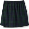 image:imageLands End School Uniform Girls Plaid A Line Tab Skort Top of KneeClassic NavyEvergreen Plaid