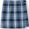 image:imageLands End School Uniform Girls Plaid A Line Tab Skort Top of KneeClear Blue Plaid