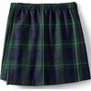 image:imageLands End School Uniform Girls Plaid A Line Tab Skort Top of KneeHunterClassic Navy Plaid