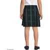 image:imageLands End School Uniform Girls Plaid A Line Tab Skort Top of KneeHunterClassic Navy Plaid