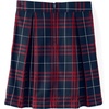 image:imageLands End School Uniform Girls Plaid Skort Top of KneeClassic Navy Large Plaid