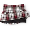 image:imageLands End School Uniform Girls Plaid Skort Top of KneeGarnetKhaki Plaid
