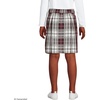 image:imageLands End School Uniform Girls Plaid Skort Top of KneeGarnetKhaki Plaid