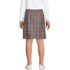 image:imageLands End School Uniform Girls Plaid Skort Top of KneeGray HeatherMaroon Plaid