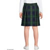image:imageLands End School Uniform Girls Plaid Skort Top of KneeHunterClassic Navy Plaid