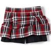 image:imageLands End School Uniform Girls Plaid Skort Top of KneeRedGraphite Plaid