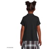 image:imageLands End School Uniform Girls Short Sleeve Feminine Fit Interlock Polo ShirtBlack