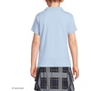 image:imageLands End School Uniform Girls Short Sleeve Feminine Fit Interlock Polo ShirtBlue
