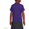 image:imageLands End School Uniform Girls Short Sleeve Feminine Fit Interlock Polo ShirtDeep Purple