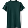 image:imageLands End School Uniform Girls Short Sleeve Feminine Fit Interlock Polo ShirtEvergreen