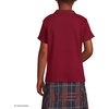 image:imageLands End School Uniform Girls Short Sleeve Feminine Fit Interlock Polo ShirtGarnet