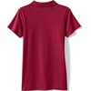 image:imageLands End School Uniform Girls Short Sleeve Feminine Fit Interlock Polo ShirtGarnet