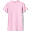 image:imageLands End School Uniform Girls Short Sleeve Feminine Fit Interlock Polo ShirtIce Pink