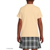 image:imageLands End School Uniform Girls Short Sleeve Feminine Fit Interlock Polo ShirtMaize